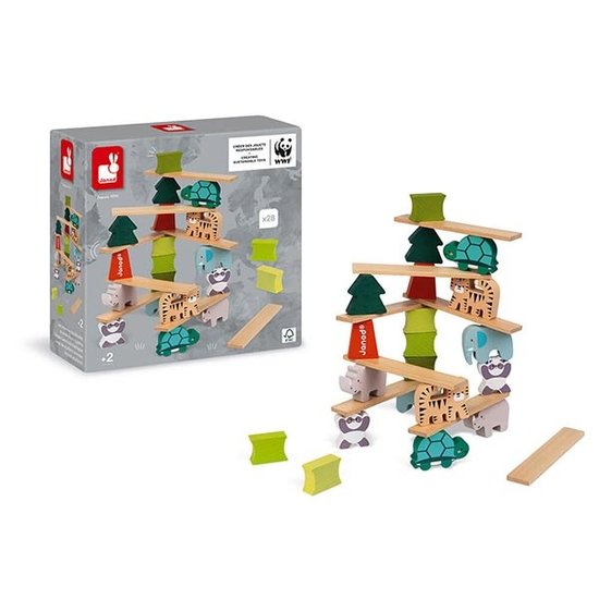 Janod Janod Tier-Akrobaten Balance-Spiel WWF®