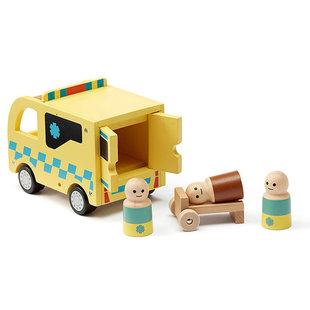 Ambulance en bois Aiden - Kids Concept