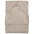 Timboo Kapuzenhandtuch XXL Feather Grey 95x95cm - Timboo
