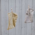 Timboo Gants de toilette Honey Yellow lot de 3 - Timboo