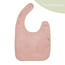 Timboo Bib XL double layered Misty Rose 26x38cm - Timboo