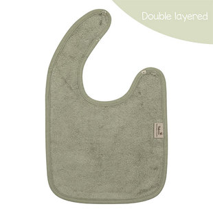 Slab XL dubbellaags Whisper Green 26x38cm - Timboo