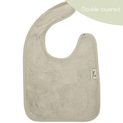 Slab XL dubbellaags Feather Grey 26x38cm - Timboo