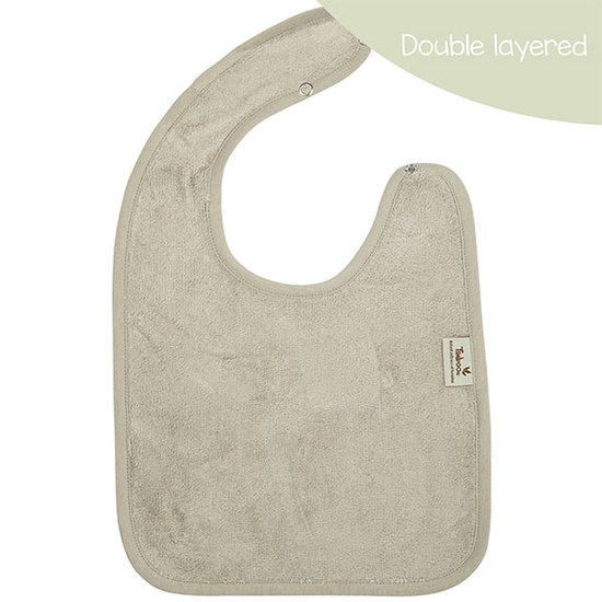 Timboo Slab XL dubbellaags Feather Grey 26x38cm - Timboo