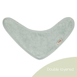 Bandana slab dubbellaags Sea Blue 36x20cm - Timboo