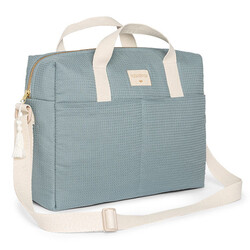 Nobodinoz Gala waterproof Wickeltasche Stone Blue