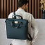 Nobodinoz tipi en accessoires Nobodinoz Baby on the Go luiertas rugzak Carbon Blue