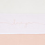 Jollein Jollein sheet 120x150cm Love you Pale pink