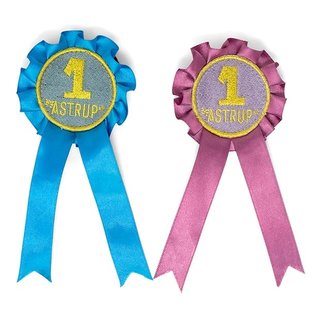 By Astrup rosettes for hobby horses