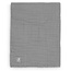 Jollein Jollein deken 75x100cm wrinkled cotton storm grey