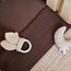 Jollein Jollein laken 120x150cm wrinkled cotton chestnut