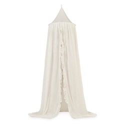 Jollein mosquito net vintage 245cm - ruffle ivory