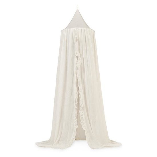 Jollein Jollein klamboe vintage 245cm - ruffle ivory