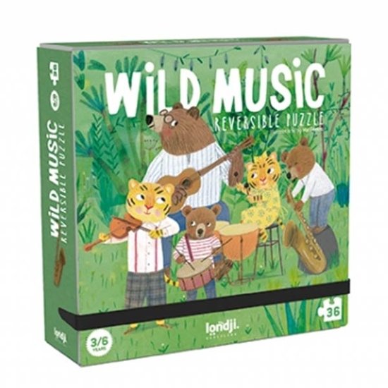 Londji Londji puzzle Wild Music 36 pieces +3 yrs