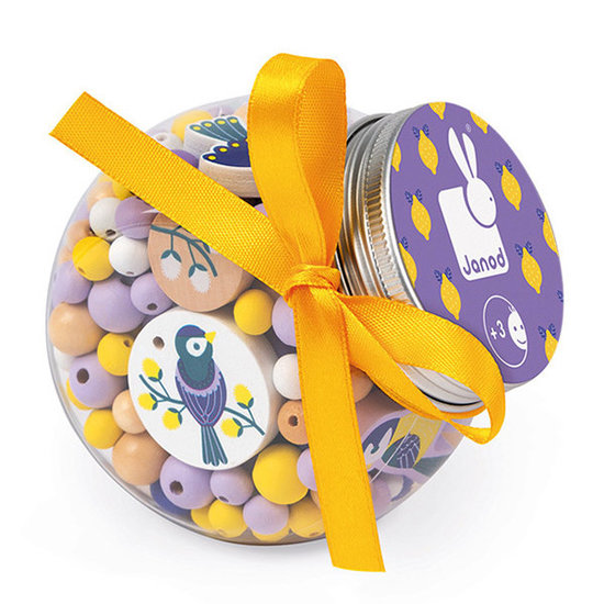 Janod Janod Birdy wooden beads Chickadees