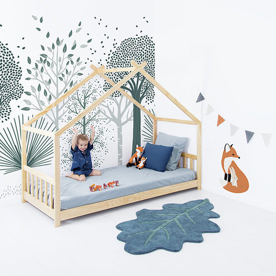 Lilipinso Lilipinso wall stickers Oh Deer Orange and yellow flowers