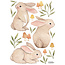 Lilipinso Lilipinso muurstickers Oh Deer 3 Bunnies