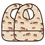 Jollein Jollein slabbetje waterproof Savannah 2 stuks
