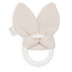 Jollein bijtring Bunny ears Nougat