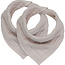 Jollein Jollein Bandana - Lätzchen wrinkled cotton nougat