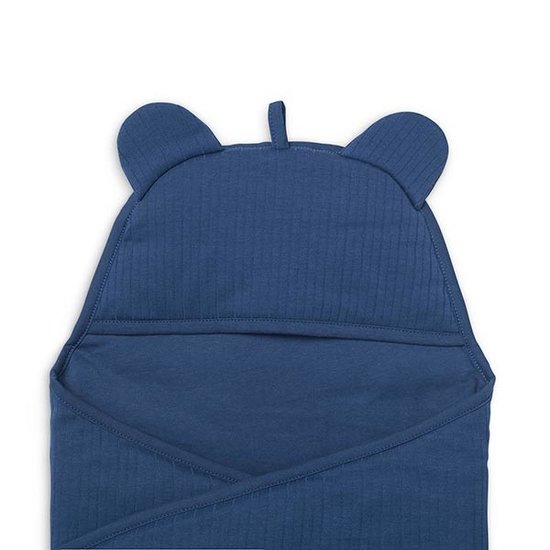 Jollein Jollein footmuff Basic Stripe Jeans Blue