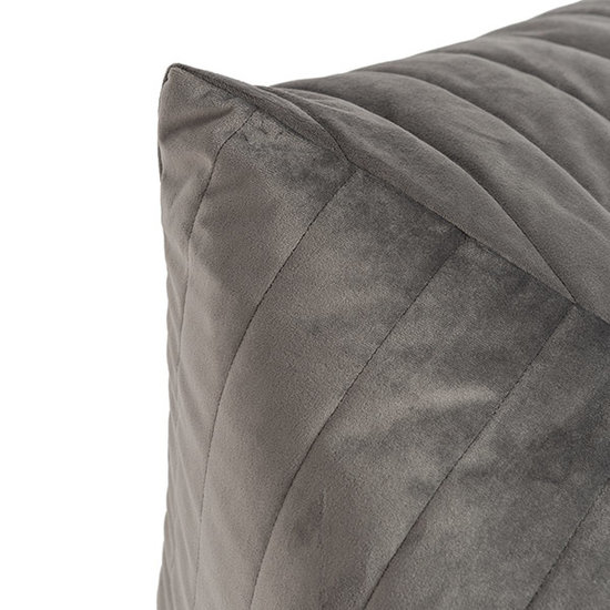 Nobodinoz Nobodinoz Chelsea Velvet beanbag Slate Grey