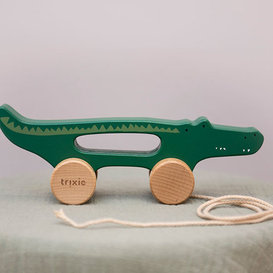 Trixie Trixie pull along toy Mr. Crocodile