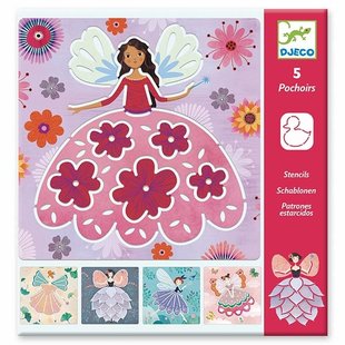 Djeco stencils fairies