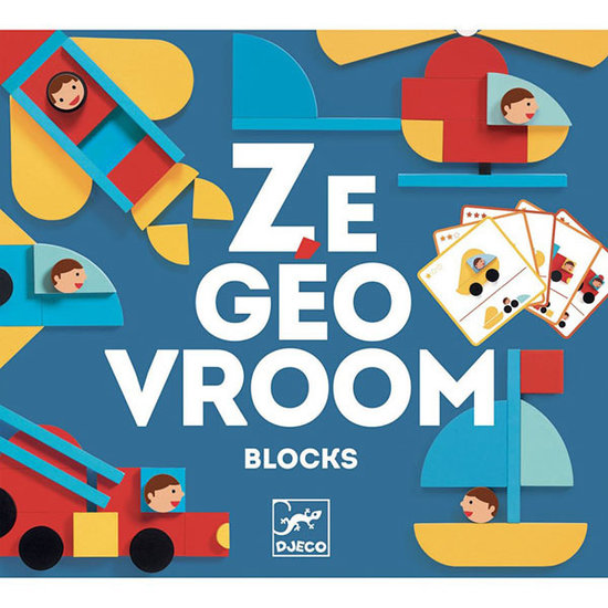 Djeco Djeco construction game Ze Geo Vroum +3 yrs