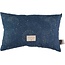 Nobodinoz tipi en accessoires Nobodinoz coussin Laurel Gold Bubble - Night blue