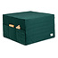 Nobodinoz tipi en accessoires Nobodinoz Sleepover Velvet matras Jungle Green