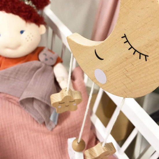 By Astrup By Astrup wooden doll bed