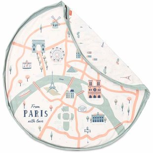 Tapis de jeu et sac Paris map - Play and Go