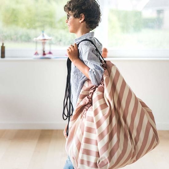 Play and Go Spieldecke - Sack Stripes Pink New - Play and Go