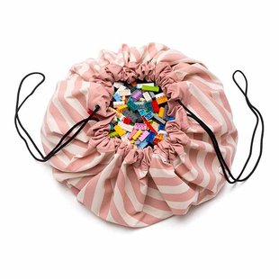 Spieldecke - Sack Stripes Pink New - Play and Go