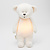 Moonie Moonie knuffel met licht en geluid beer Cream