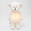 Moonie Moonie heartbeat bear with light Cream