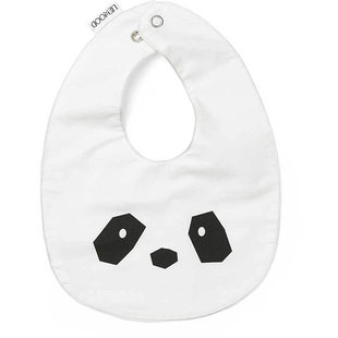 Liewood Henry bib Panda creme de la creme 2 pack