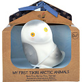 Tikiri Tikiri jouet de bain avec cloche harfang des neiges