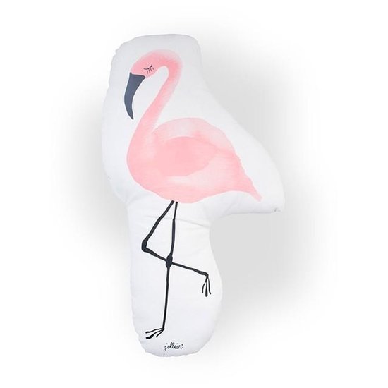 Jollein Jollein kussen Flamingo