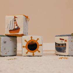 Little Dutch set of soft cubes Sailors Bay