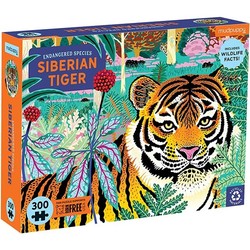 Mudpuppy puzzle Siberian tiger 300 pieces