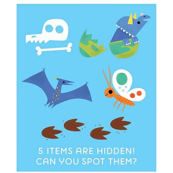 Mudpuppy Mudpuppy Can you spot puzzle Dino Park 12 pieces