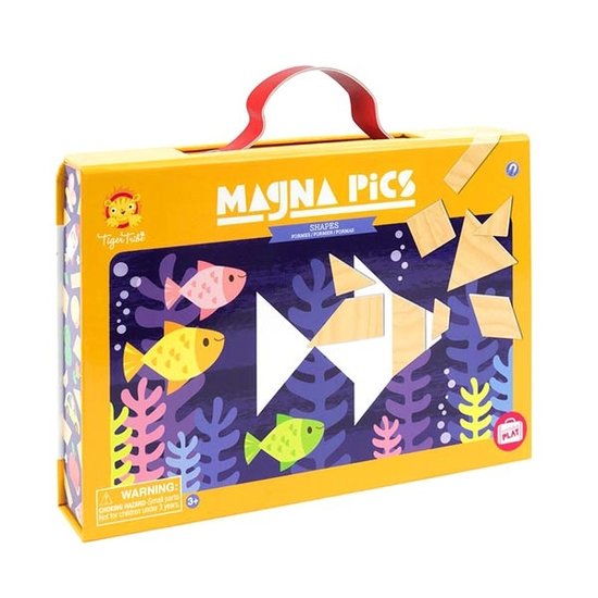 Tiger Tribe Tiger Tribe magnetic book Magna Pics - shapes