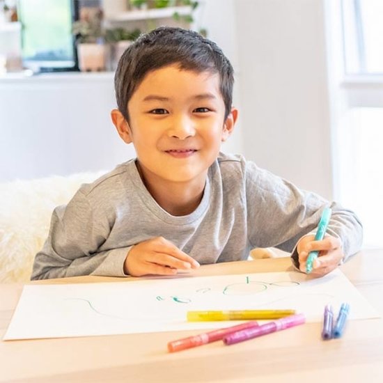 Tiger Tribe Marqueurs à paillettes Tiger Tribe 6 pièces