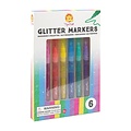 Tiger Tribe Tiger Tribe glitter markers 6 pieces
