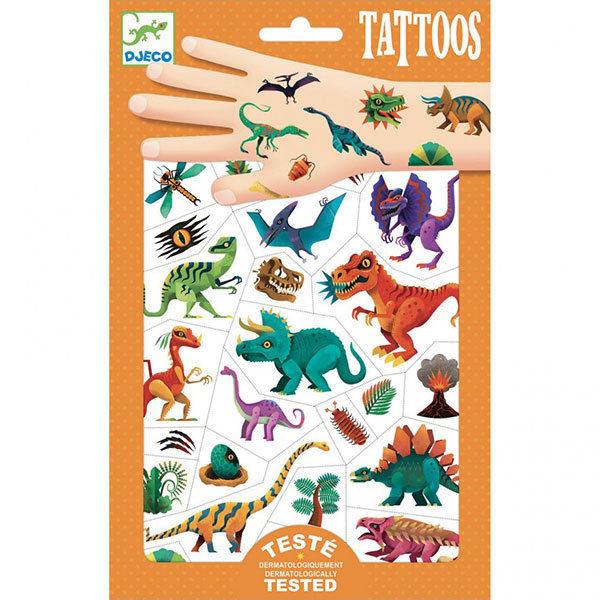 Jurassic Tattoos, Educational Toy for Children +6
