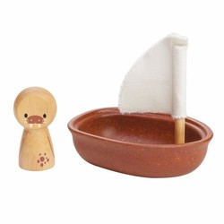 Plan toys bath toy sailboat walrus +1yr