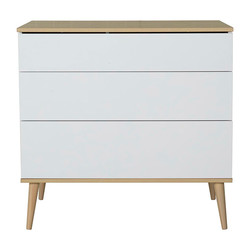 Commode Quax Flow - White & Oak