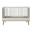 Quax Quax Flow Babybett 140x70cm - White & Oak